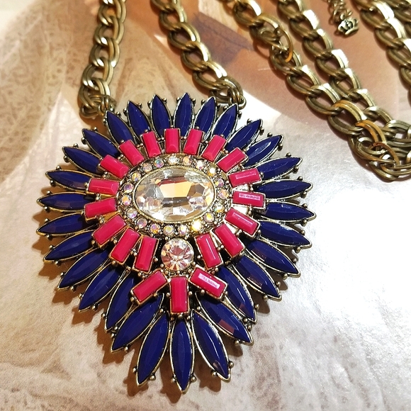 REVERSIBLE New Premier Designs TWO Statement Necklaces in ONE! - Picture 7 of 8